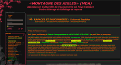 Desktop Screenshot of fauconnerie.net